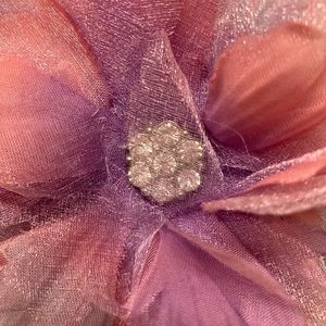 Girls Sparkle Sequin Headband with Flower